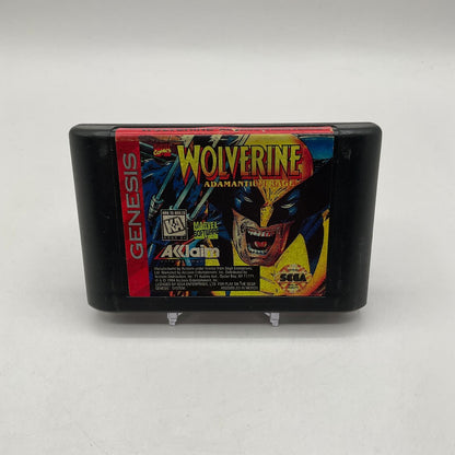 Wolverine Adamantium Rage Sega Genesis Loose
