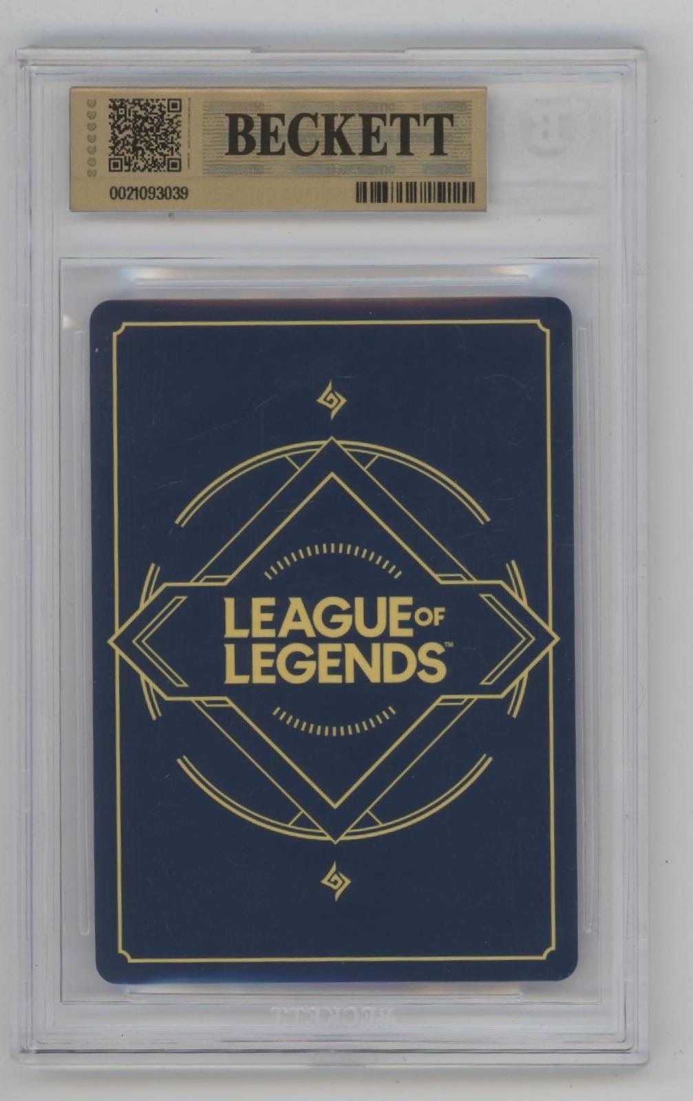 Ezreal Prodigy Riftbound Vendetta #SP5 Beckett 10 Pristine