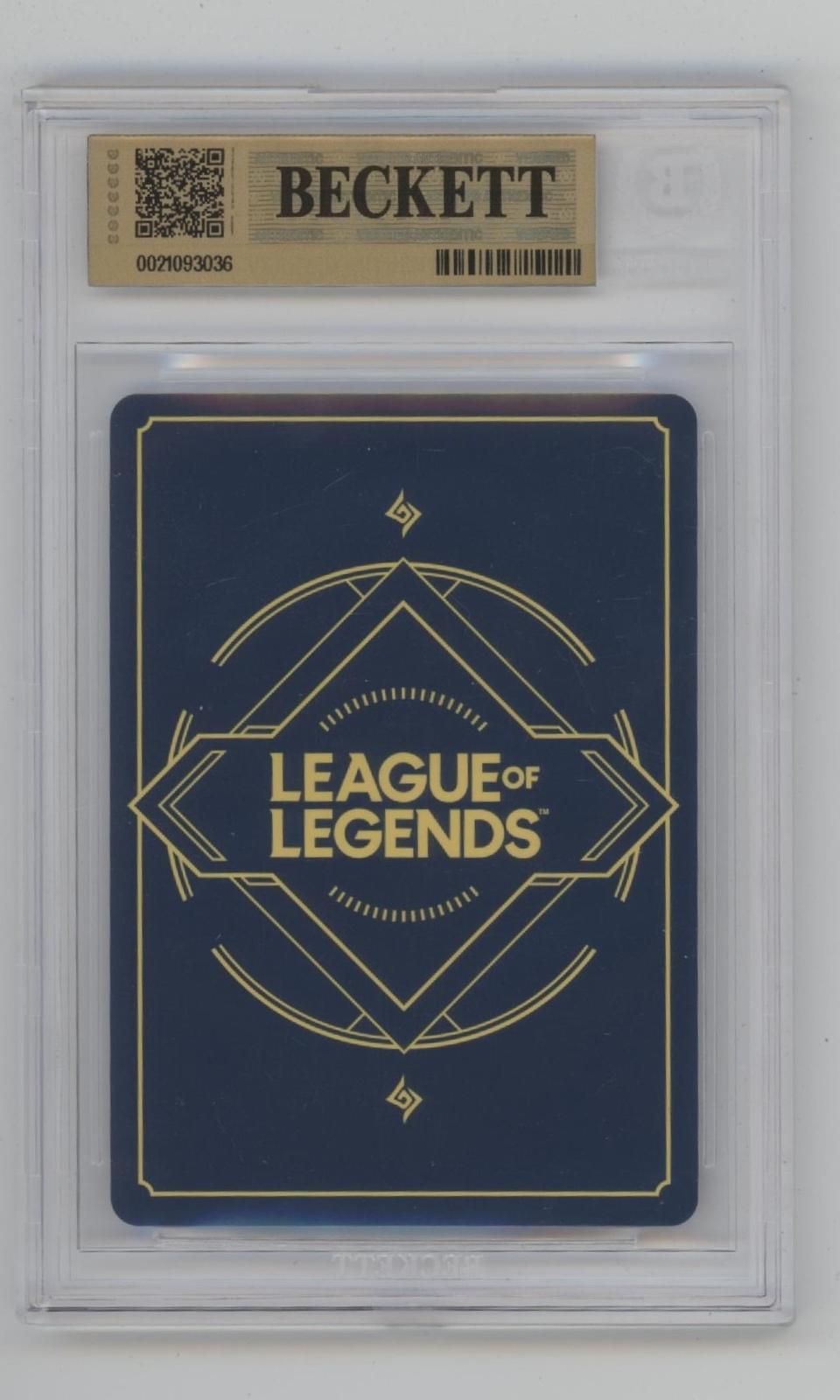 Lux Crownguard Riftbound Vendetta #SP6 Beckett 10 Pristine