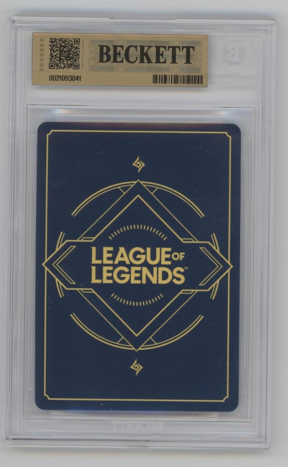 Sett Brawler Riftbound Vendetta #SP4 Beckett 10 Pristine