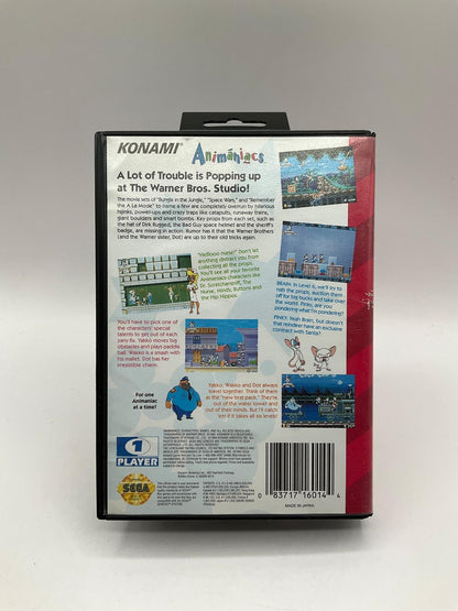 Animaniacs Sega Genesis