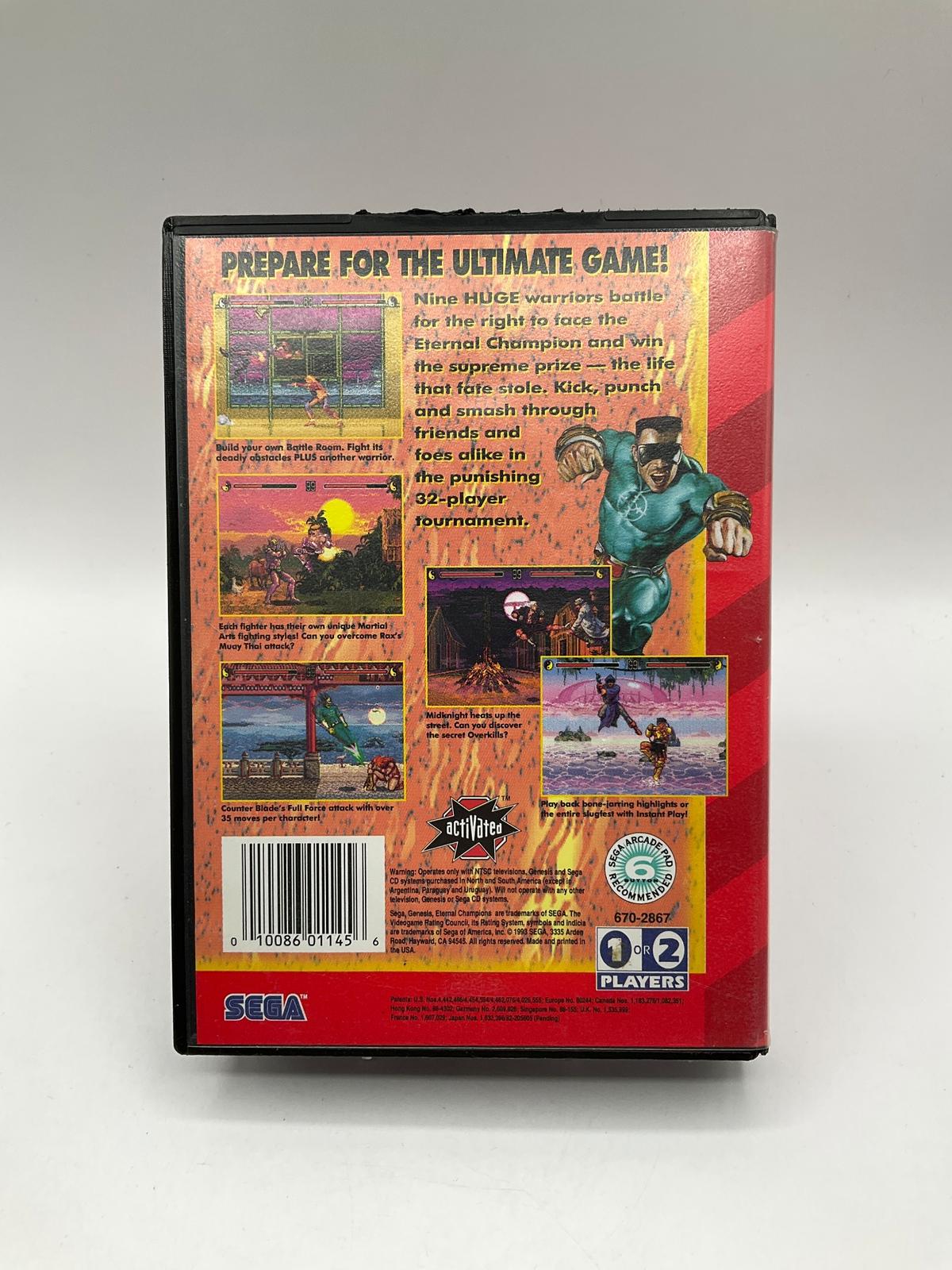 Eternal Champions Sega Genesis CIB