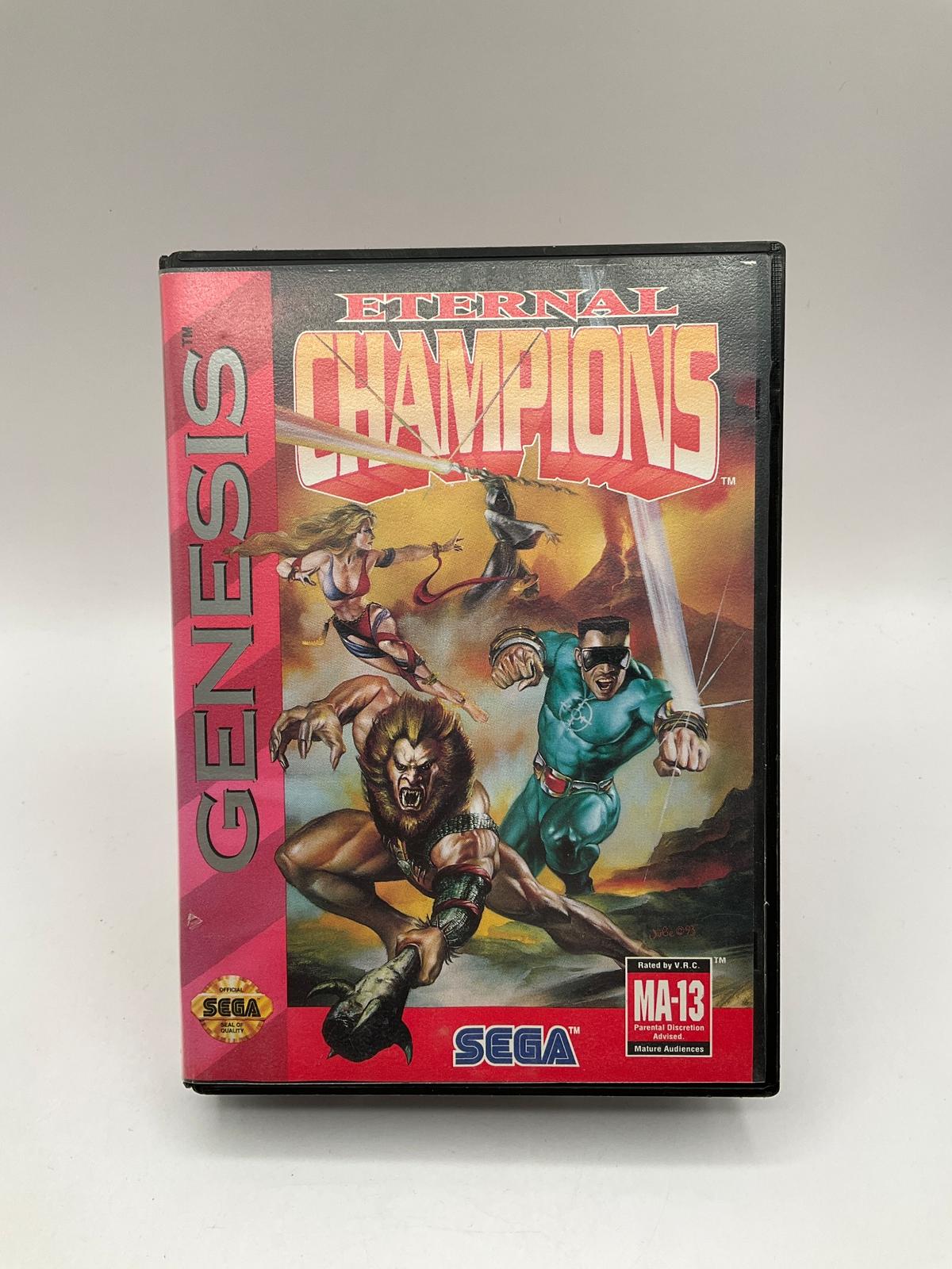 Eternal Champions Sega Genesis CIB