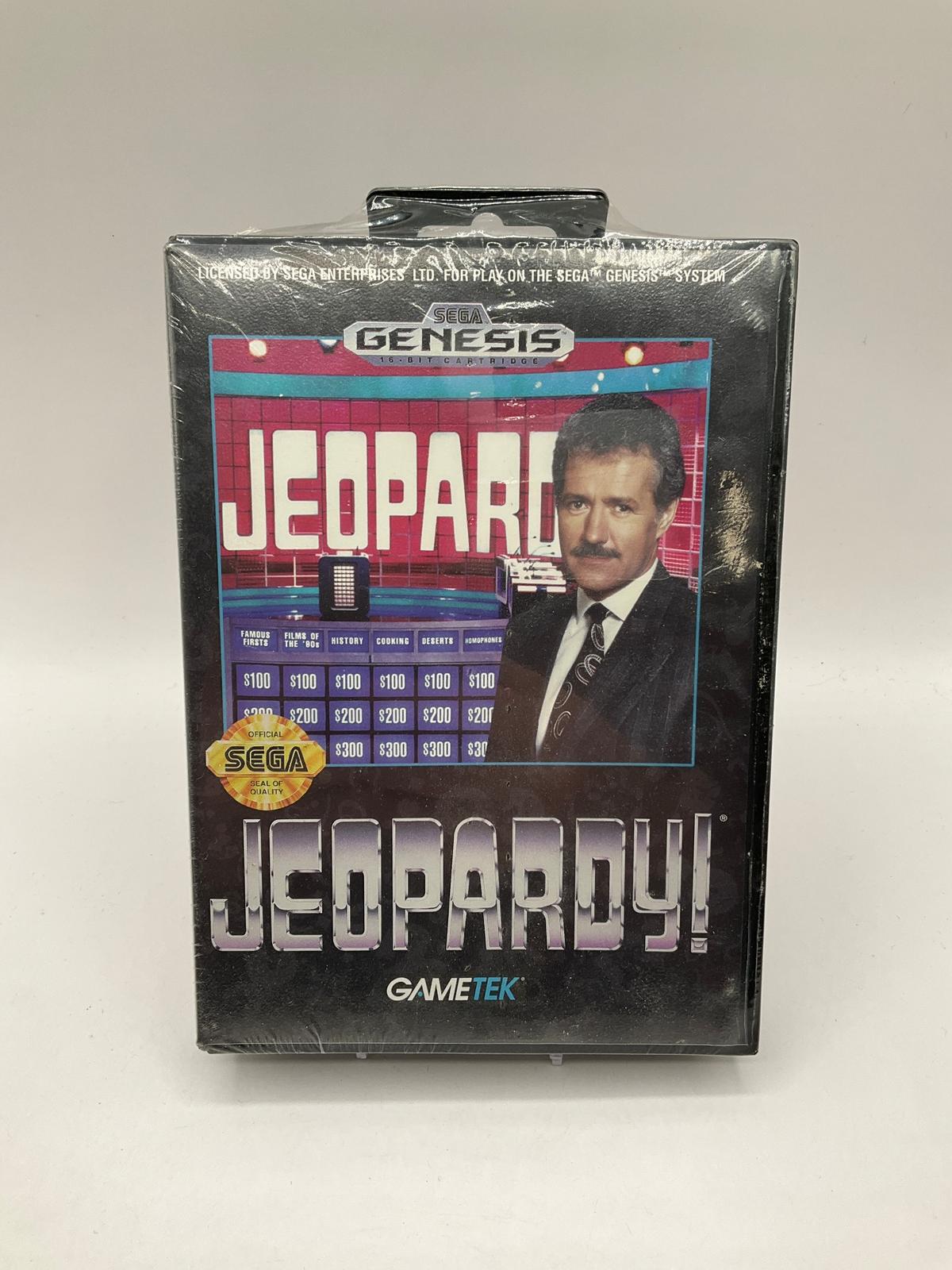 Jeopardy Sega Genesis Sealed
