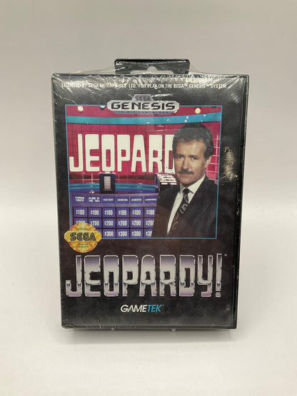 Jeopardy Sega Genesis Sealed