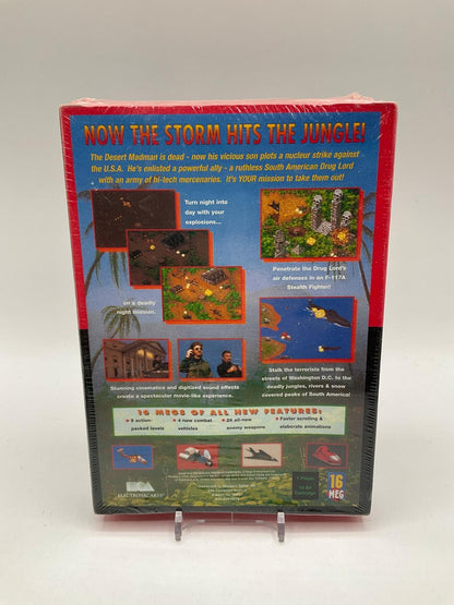Jungle Strike [Cardboard Box] Sega Genesis Sealed