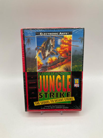 Jungle Strike [Cardboard Box] Sega Genesis Sealed