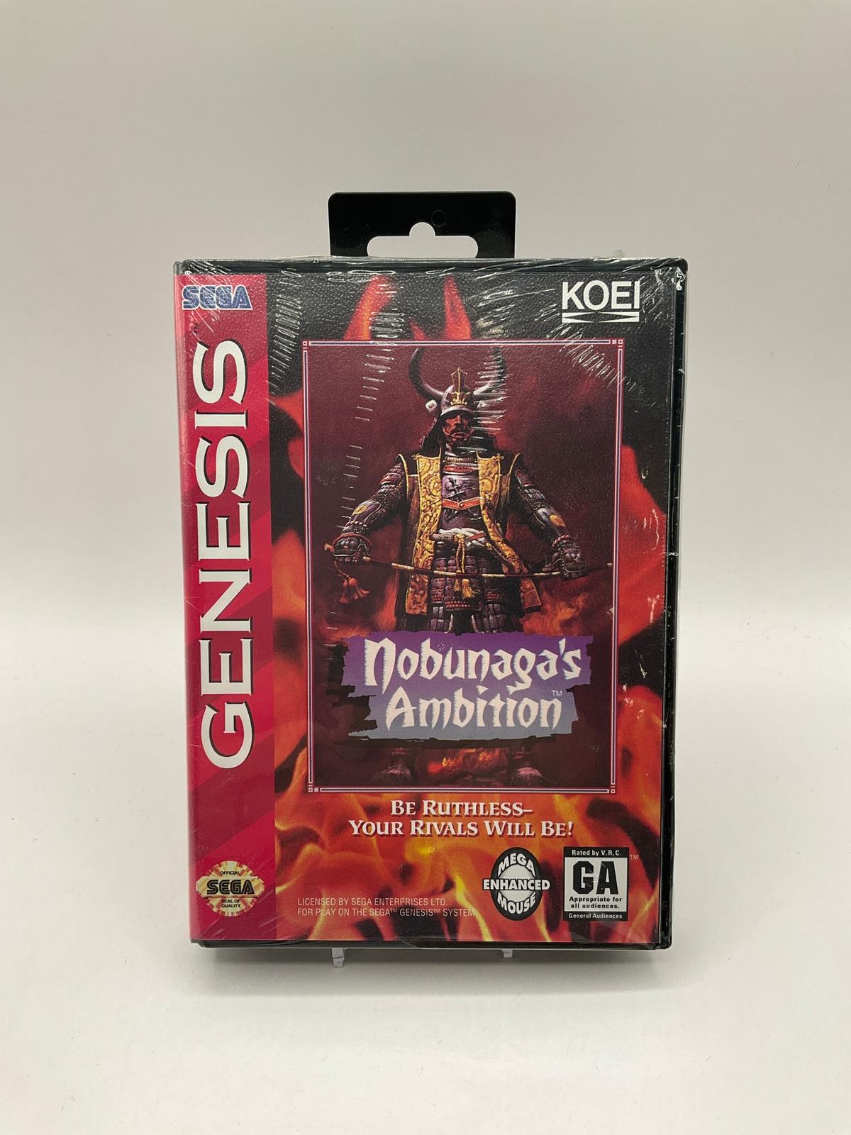 Nobunaga's Ambition Sega Genesis Sealed