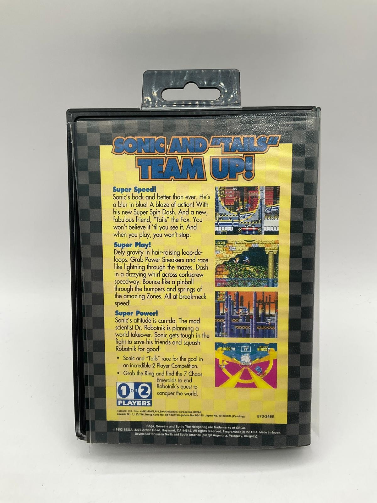 Sonic the Hedgehog 2 [Not for Resale] Sega Genesis CIB