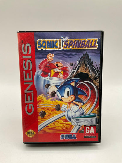 Sonic Spinball Sega Genesis CIB