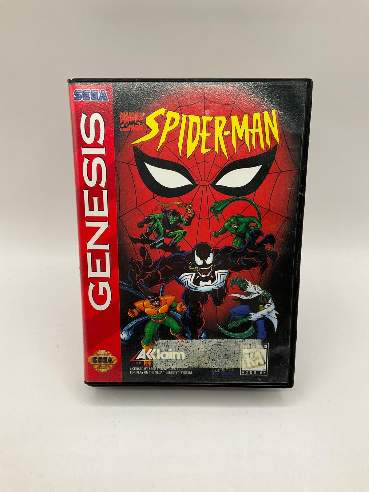 Spiderman Animated Series Sega Genesis