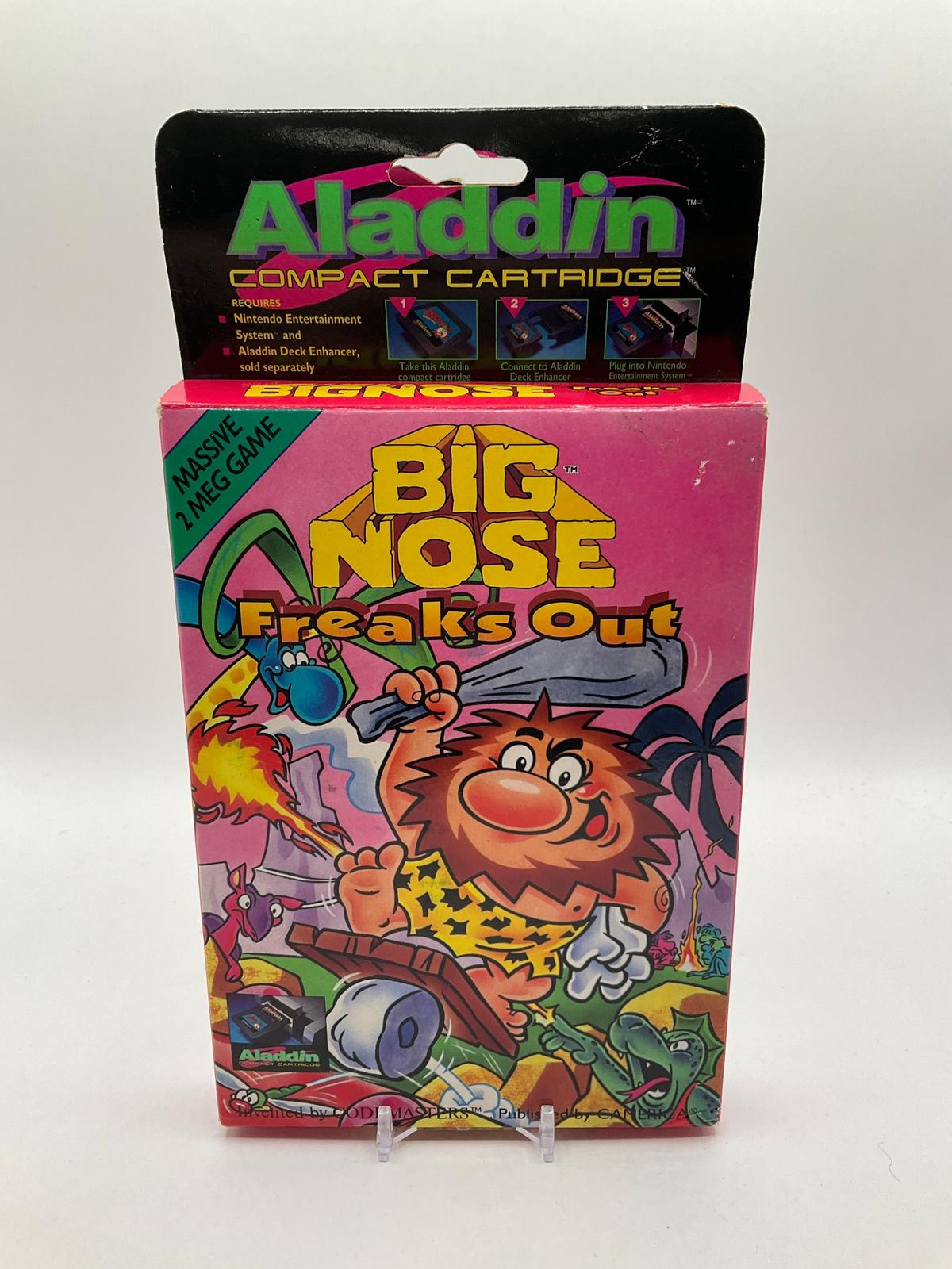 Big Nose Freaks Out [Aladdin] NES Sealed