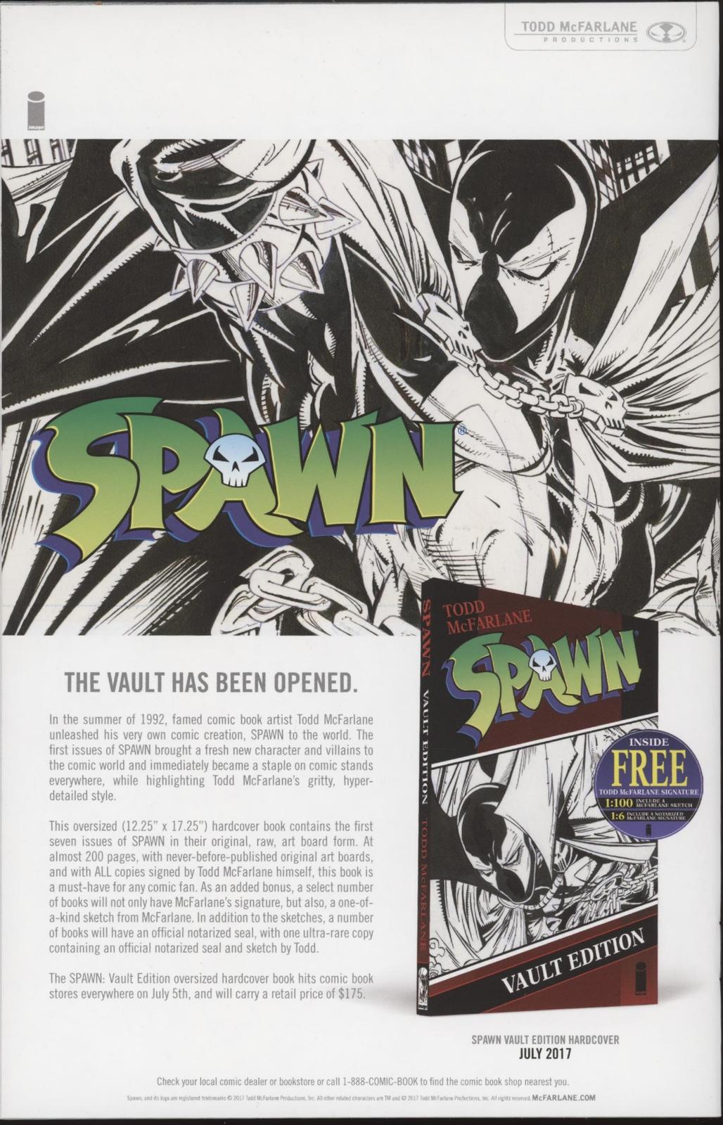 Spawn 25th Anniversary Director's Cut (2017 Image) #1D