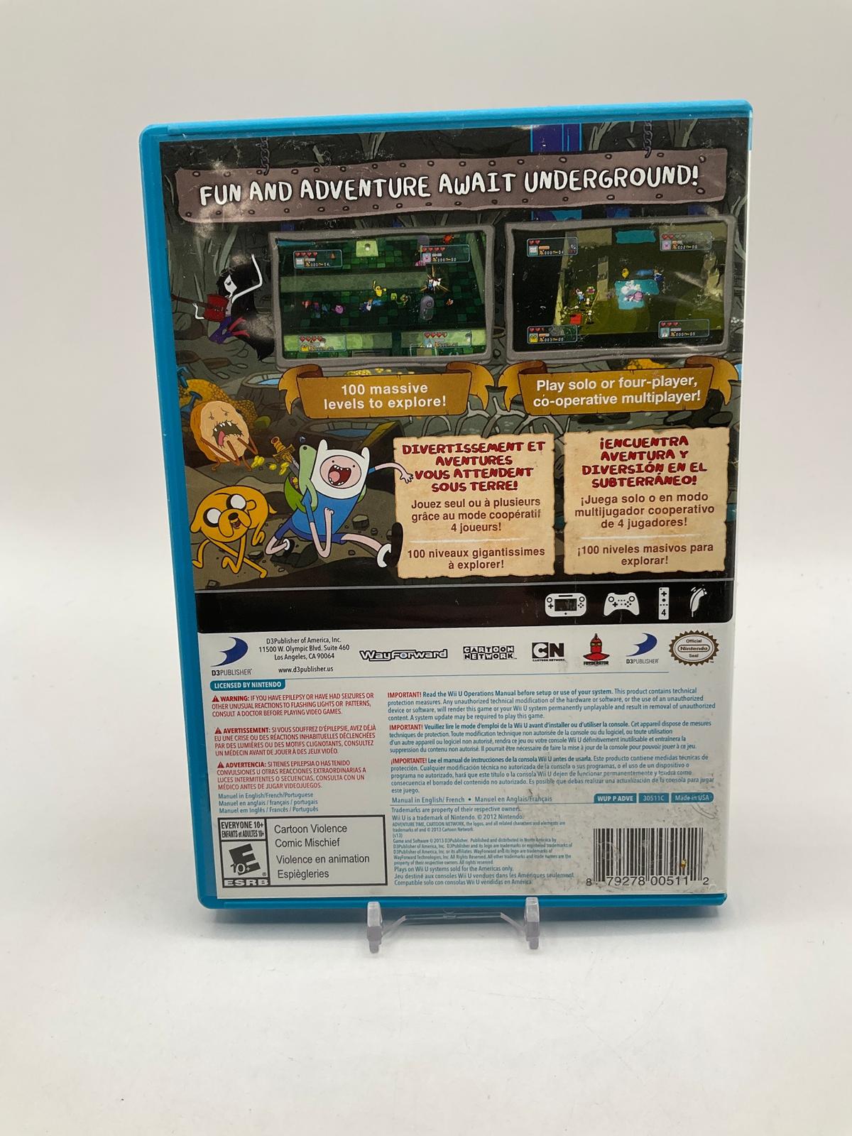 Adventure Time: Explore the Dungeon Because I Don't Know Wii U Used