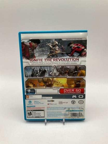 Assassin's Creed III Wii U Used