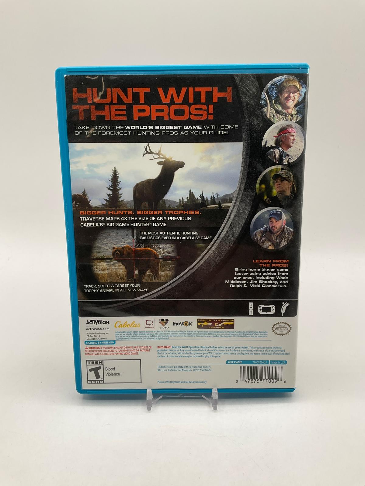 Cabela's Big Game Hunter: Pro Hunts Wii U Used