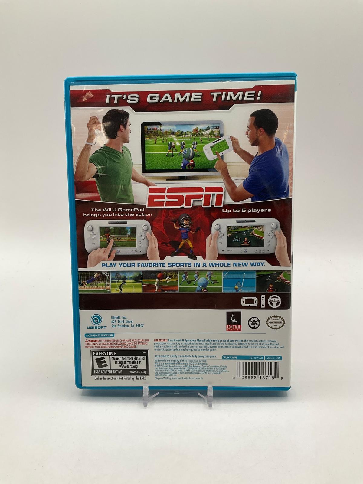 ESPN Sports Connection Wii U Used