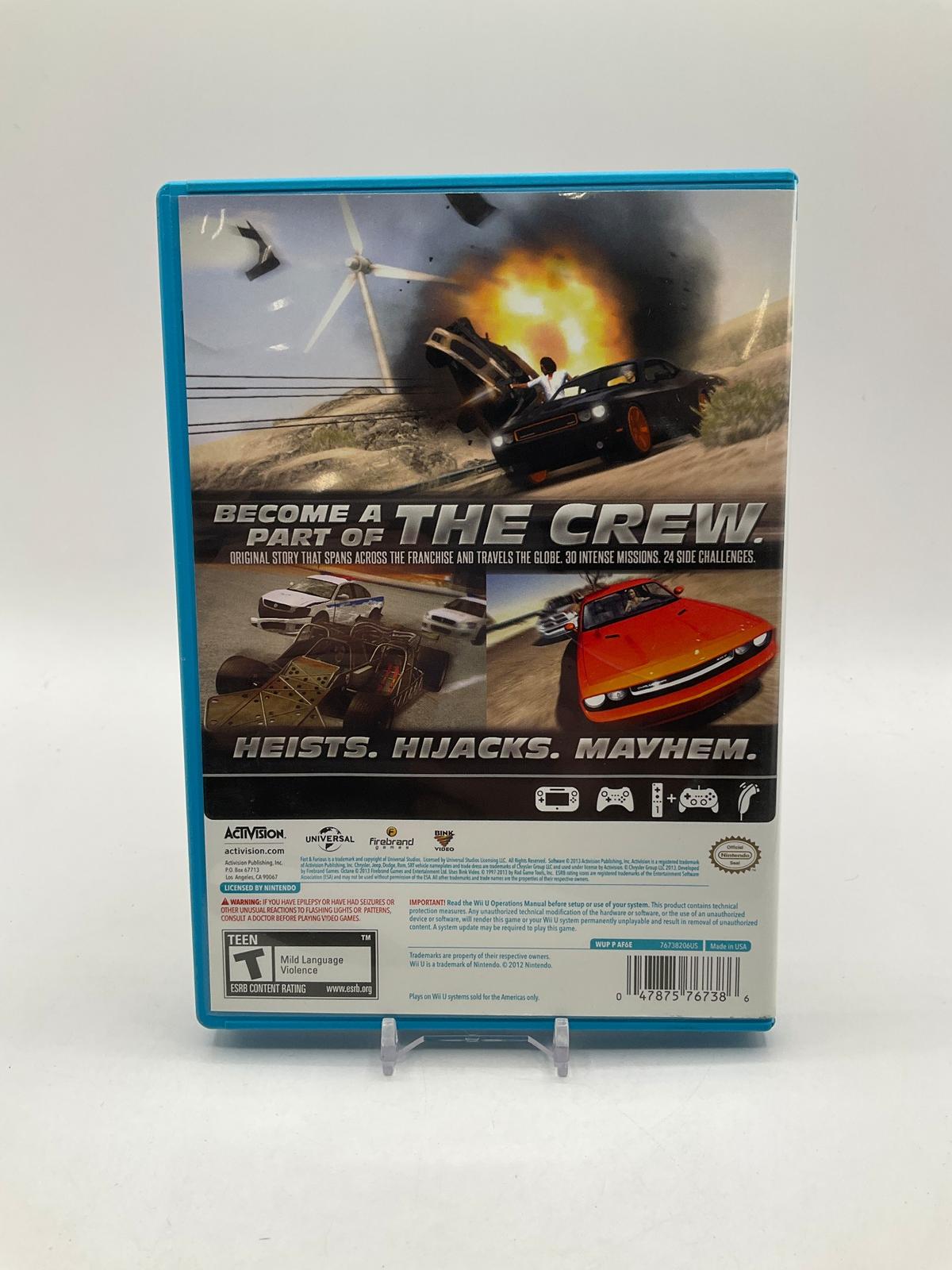 Fast and the Furious: Showdown Wii U Used