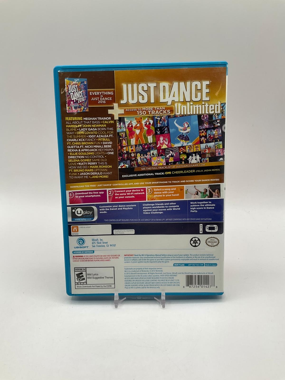 Just Dance 2016: Gold Edition Wii U Used