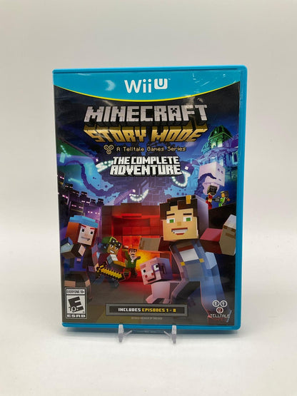 Minecraft: Story Mode Complete Adventure Wii U Used