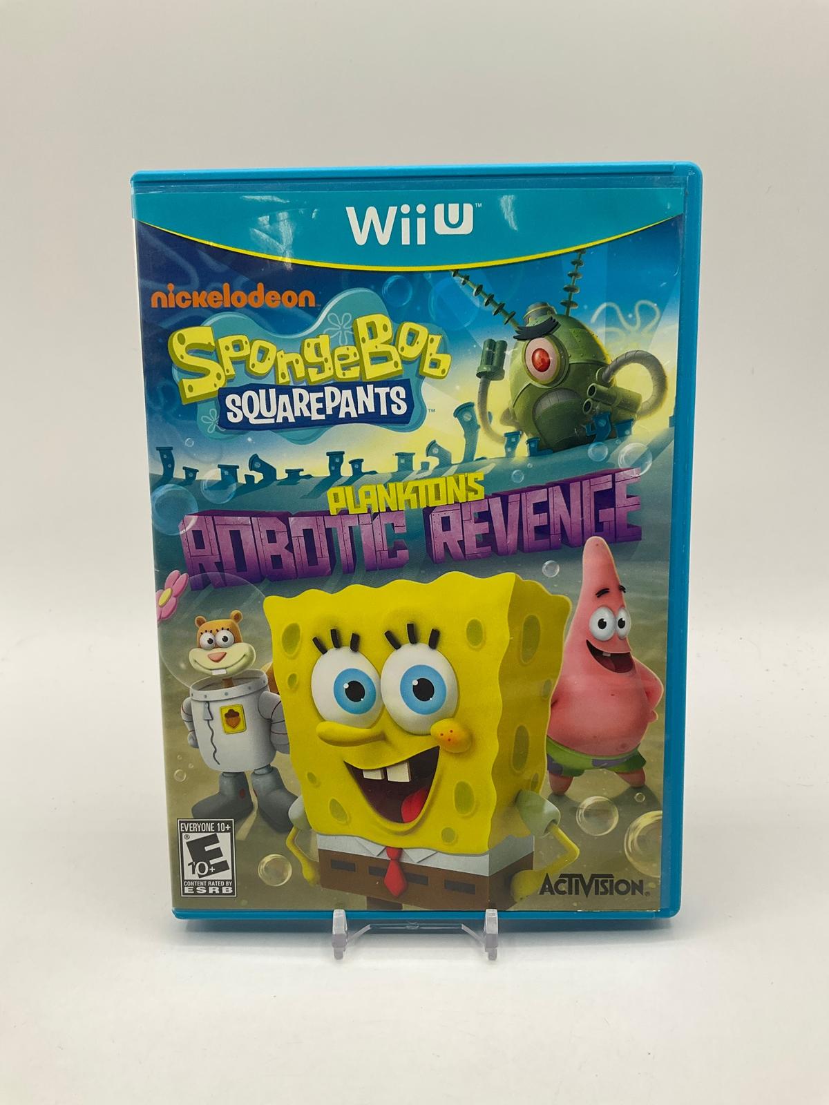 SpongeBob SquarePants: Plankton's Robotic Revenge Wii U Used
