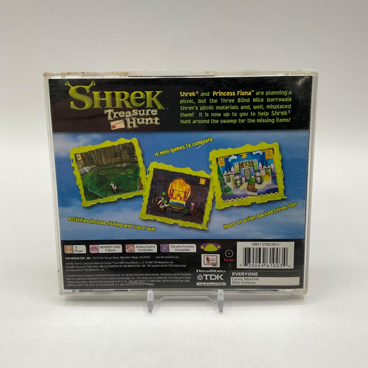 Shrek Treasure Hunt Playstation Used