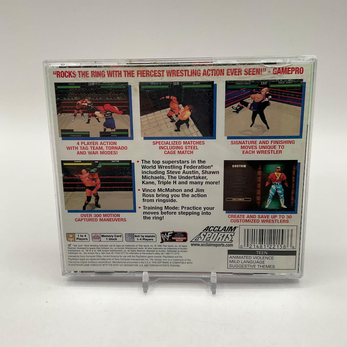WWF Warzone [Greatest Hits] Playstation Used