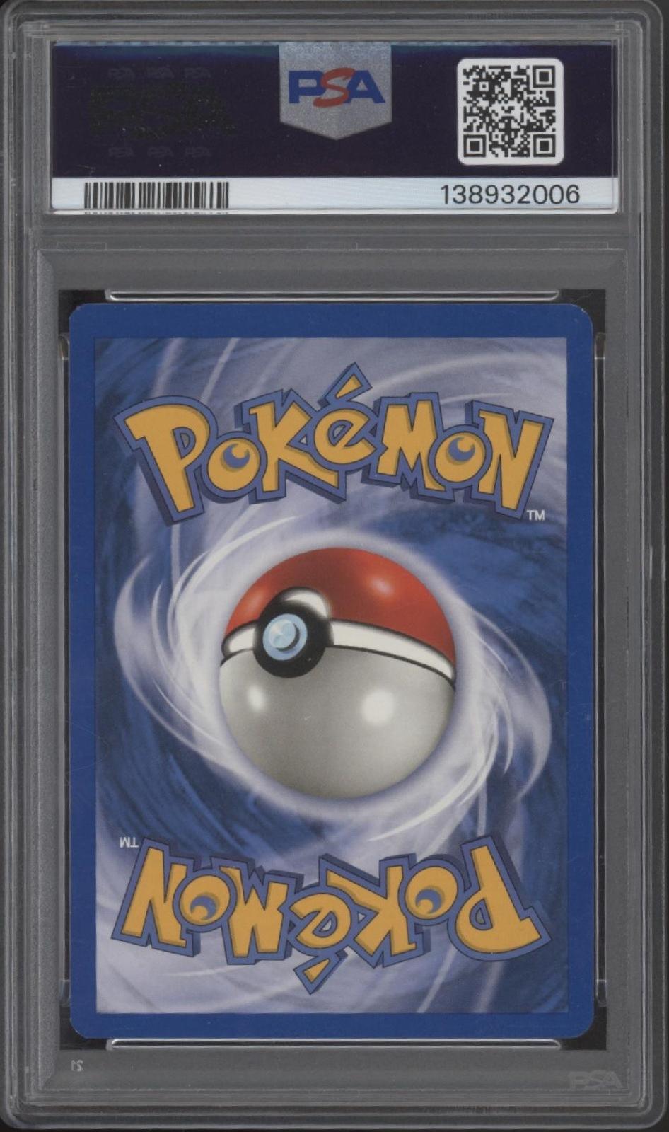 Entei Pokemon Neo Revelation #17 PSA 8