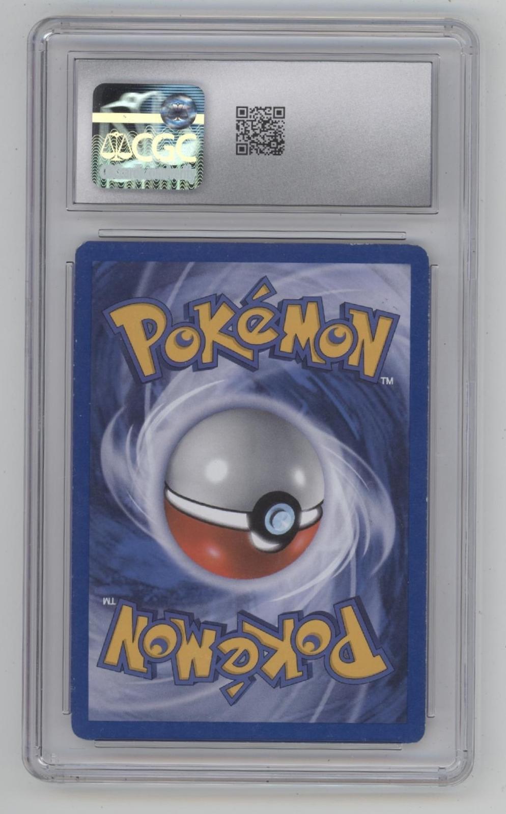 Pikachu Pokemon POP Series 5 Inverted Back Error Cosmic Holo #12 CGC 6