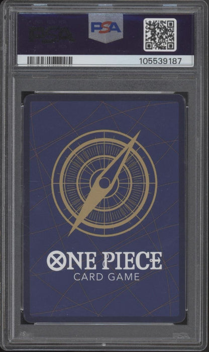 Buggy One Piece Card Game OP09 Alternate Art #051 PSA 10