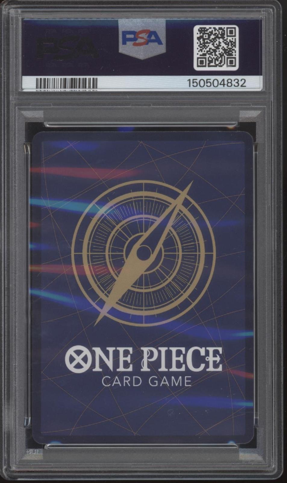 Monkey D Luffy One Piece Card Game Treasure Boosters Set #006 PSA 10 #1