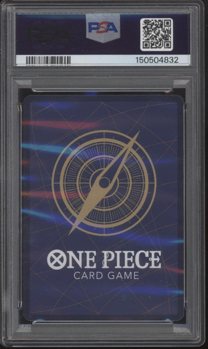 Monkey D Luffy One Piece Card Game Treasure Boosters Set #006 PSA 10 #1