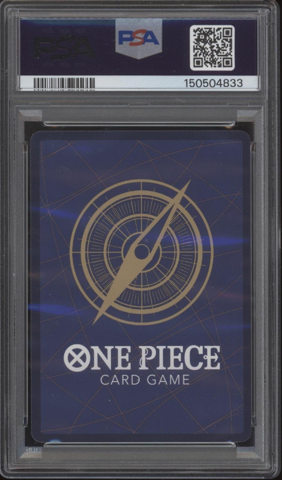 Monkey D Luffy One Piece Card Game Treasure Boosters Set #006 PSA 10 #2