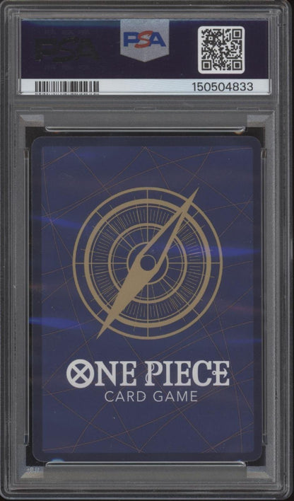 Monkey D Luffy One Piece Card Game Treasure Boosters Set #006 PSA 10 #2