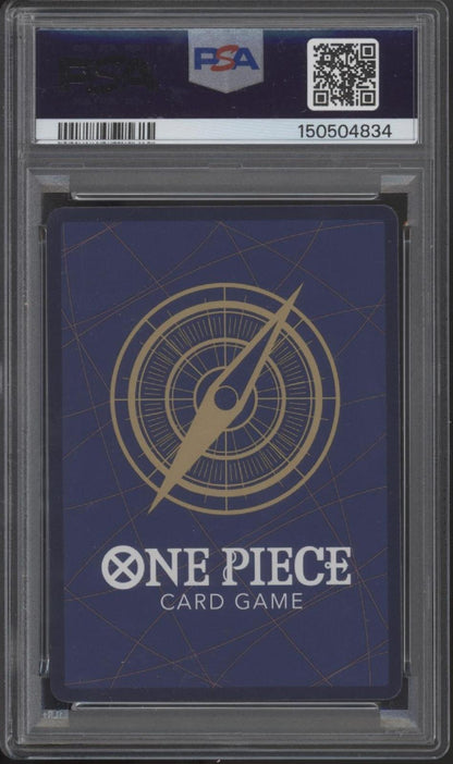Monkey D Luffy One Piece Card Game Treasure Boosters Set #006 PSA 10 #3