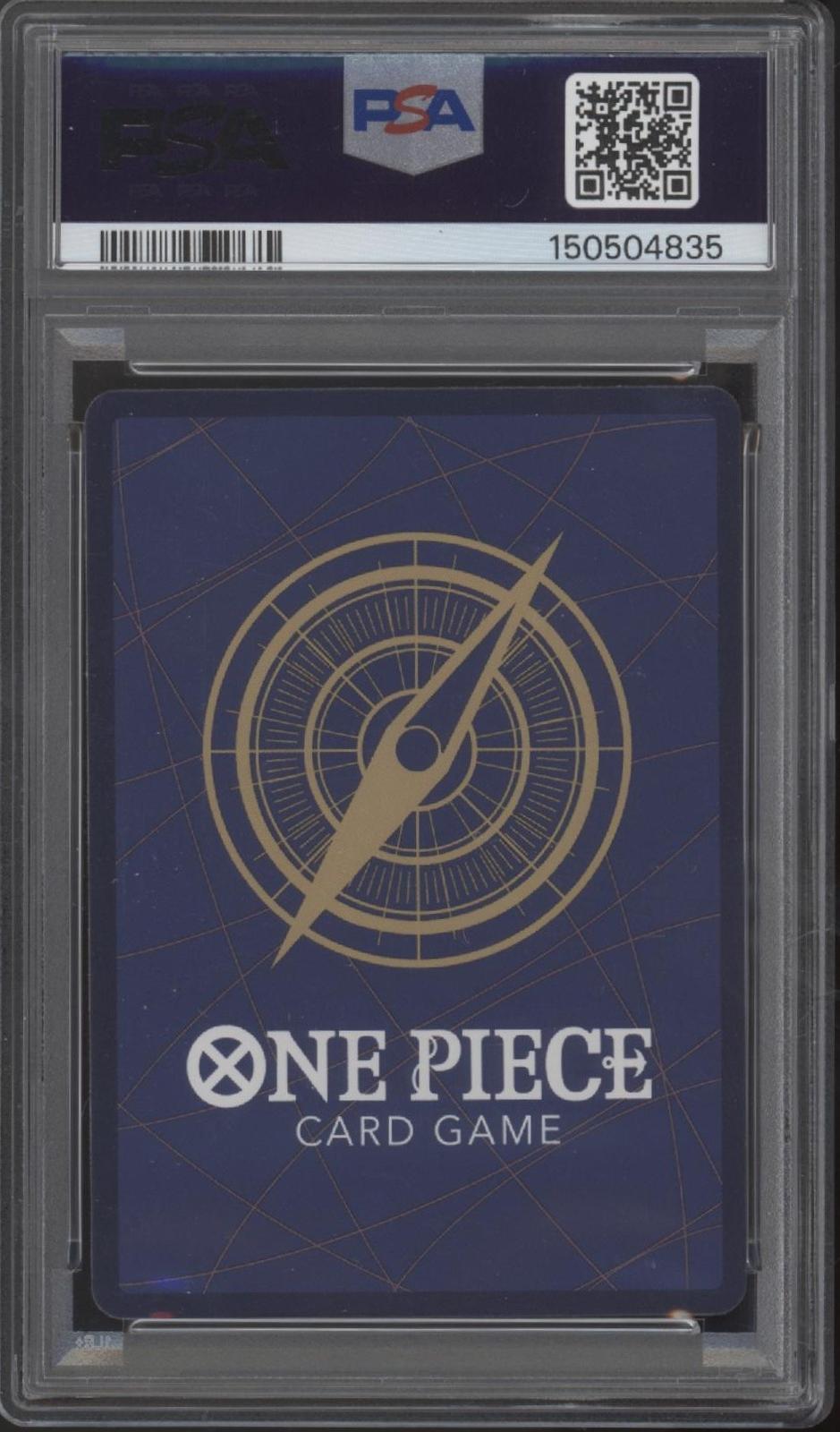 Monkey D Luffy One Piece Card Game Treasure Boosters Set #006 PSA 10 #4