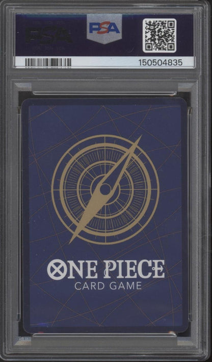 Monkey D Luffy One Piece Card Game Treasure Boosters Set #006 PSA 10 #4