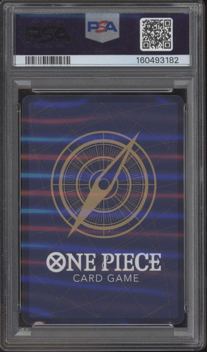 Vinsmoke Reiju One Piece Card Game PRB01 Alternate Art #069 PSA 10
