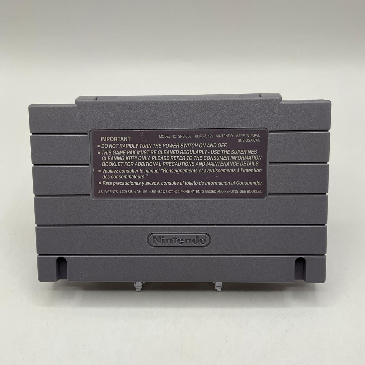Home Alone 2 Lost In New York Super Nintendo Loose