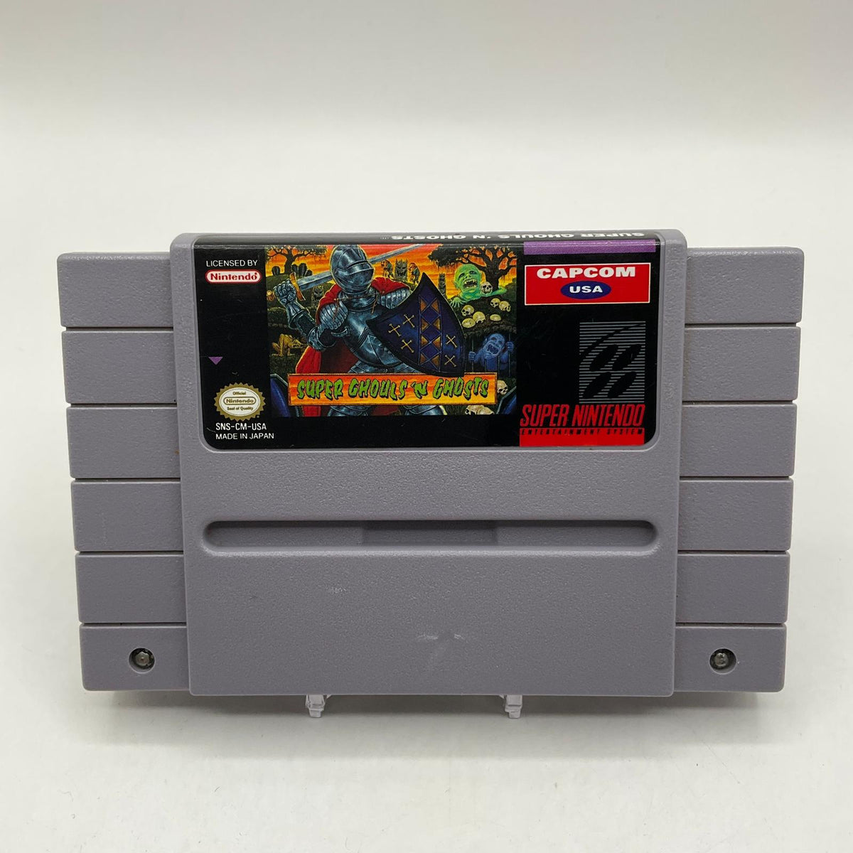 Super Ghouls 'N Ghosts Super Nintendo Loose