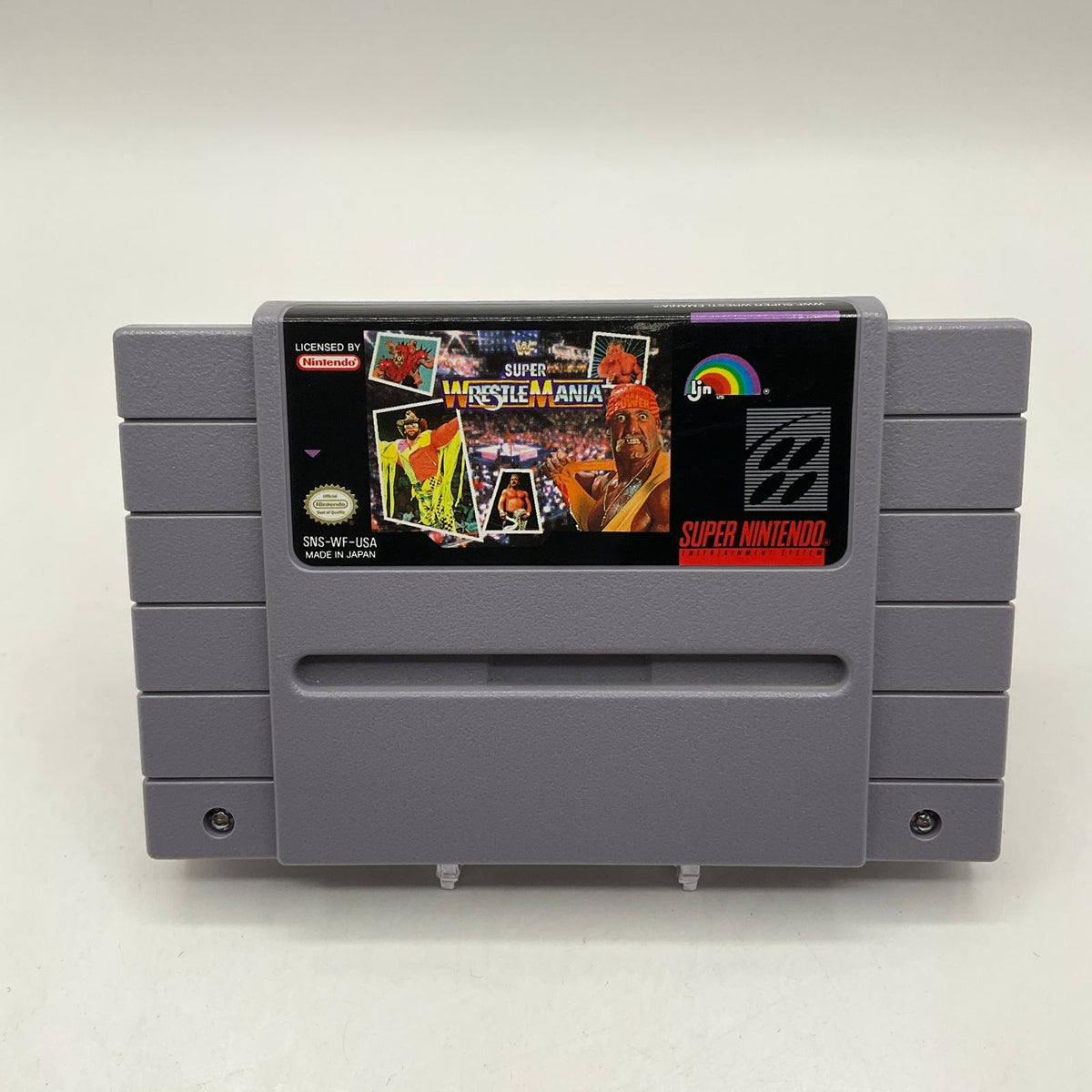 WWF Super Wrestlemania Super Nintendo Loose