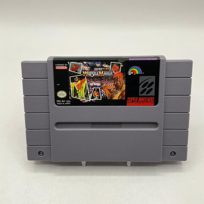WWF Super Wrestlemania Super Nintendo Loose