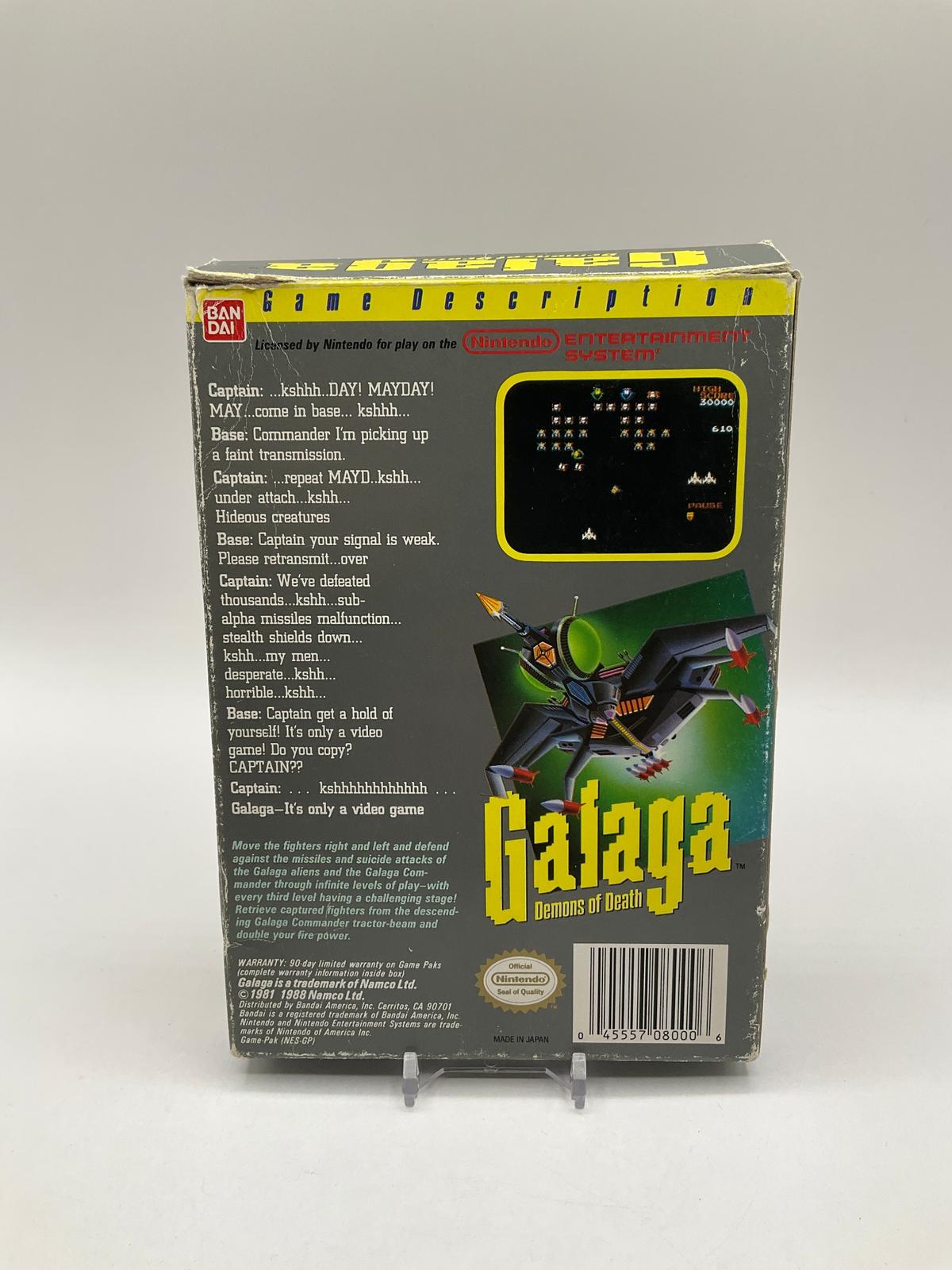 Galaga: Demons of Death NES
