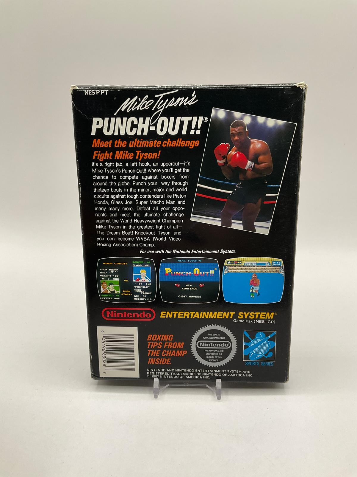 Mike Tyson's Punch-Out NES CIB