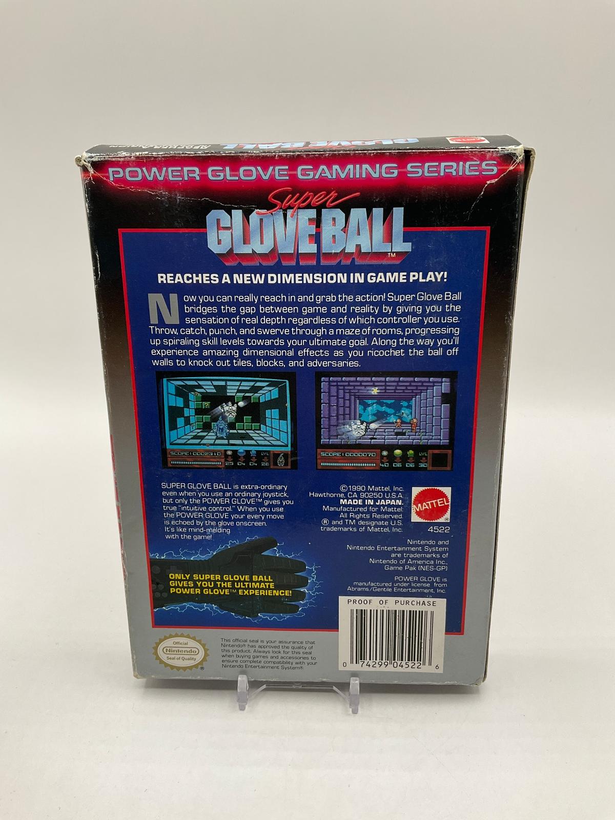 Super Glove Ball NES CIB