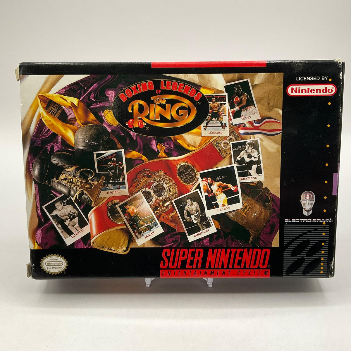 Boxing Legends Of The Ring Super Nintendo CIB