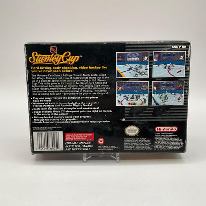 NHL Stanley Cup Super Nintendo CIB