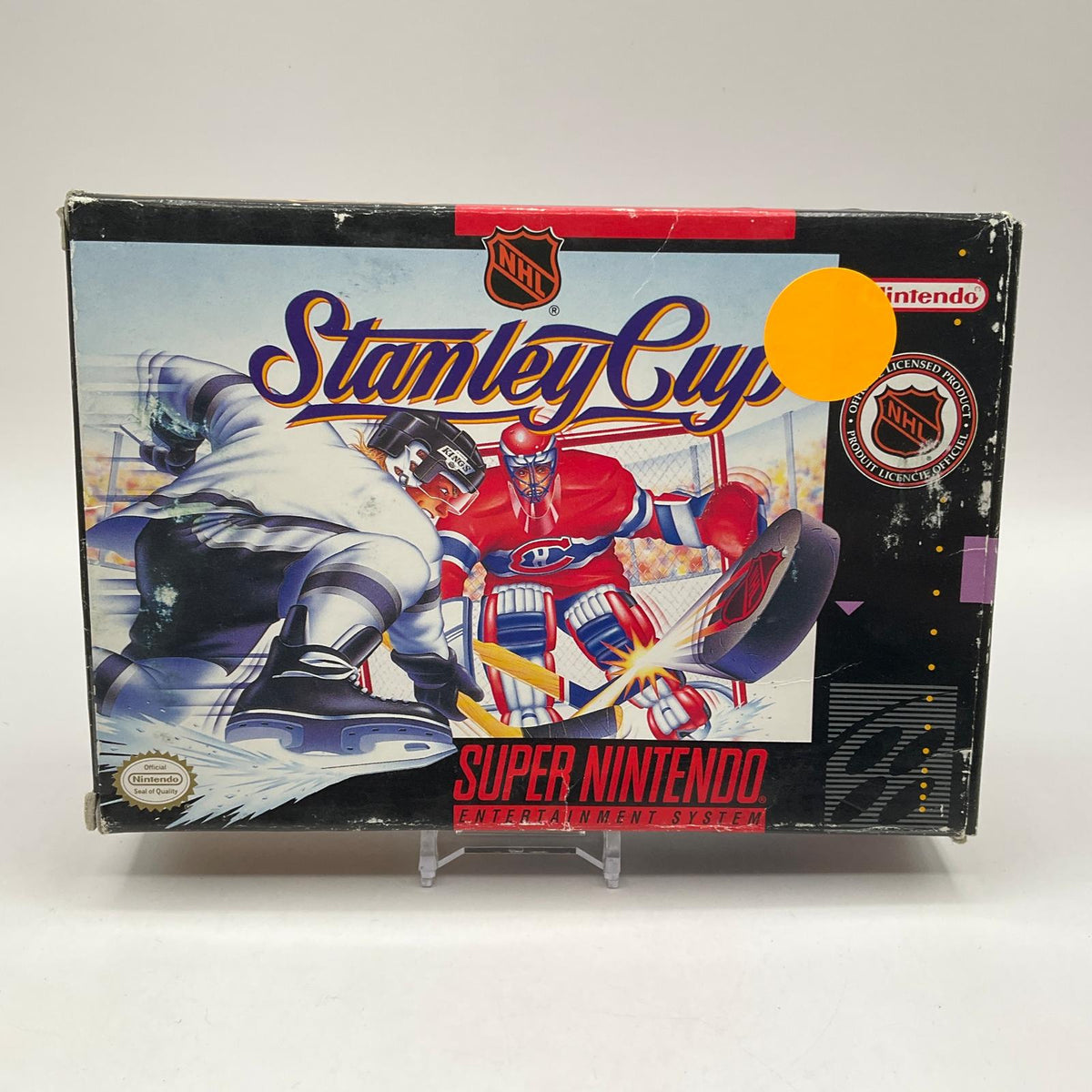 NHL Stanley Cup Super Nintendo CIB