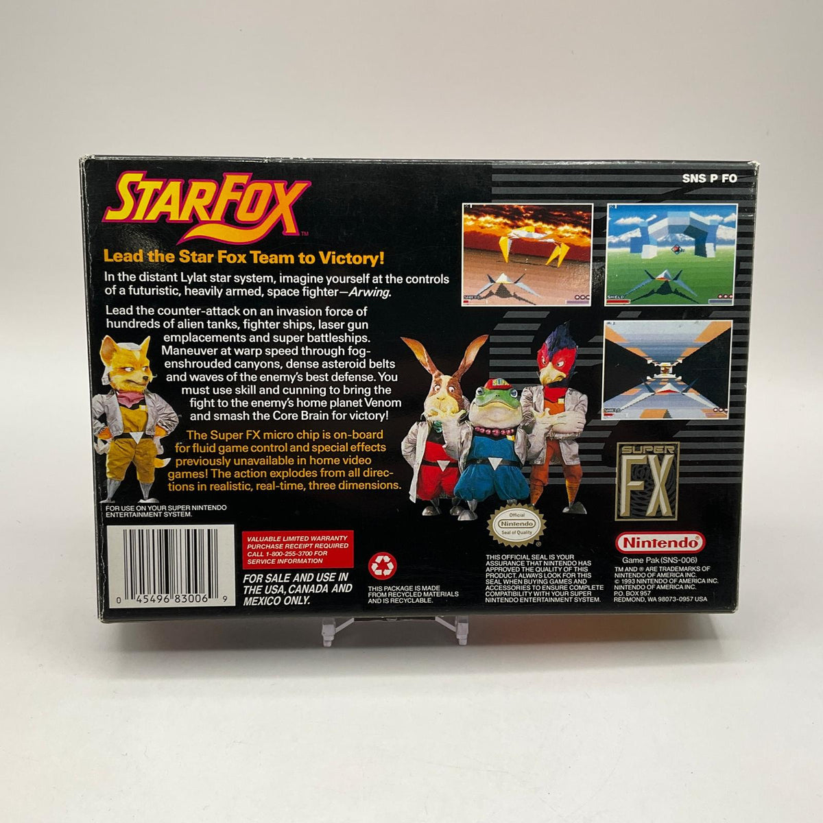 Star Fox Super Nintendo CIB