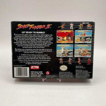 Street Fighter II Super Nintendo CIB